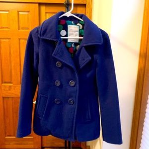 Cobalt Pea Coat